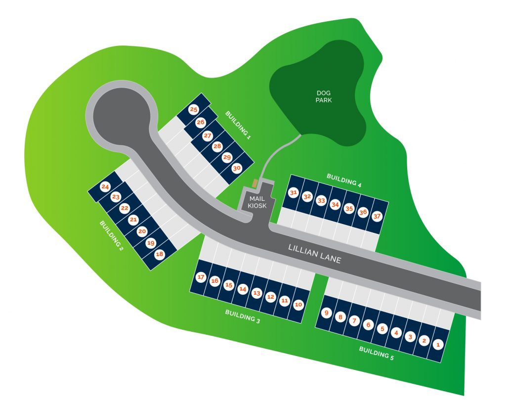 The Reserve at Clocktower Site Map